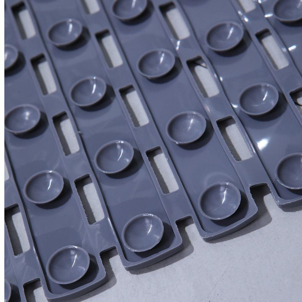 Anti-drop Anti-slip Floor Mat Draining Hole Shower Foot Scrubber Bathroom Foot Pedal Washroom