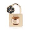 Exquisite Metal Bag Accessories Handbag Flower Turn Lock Hardware DIY Clasp