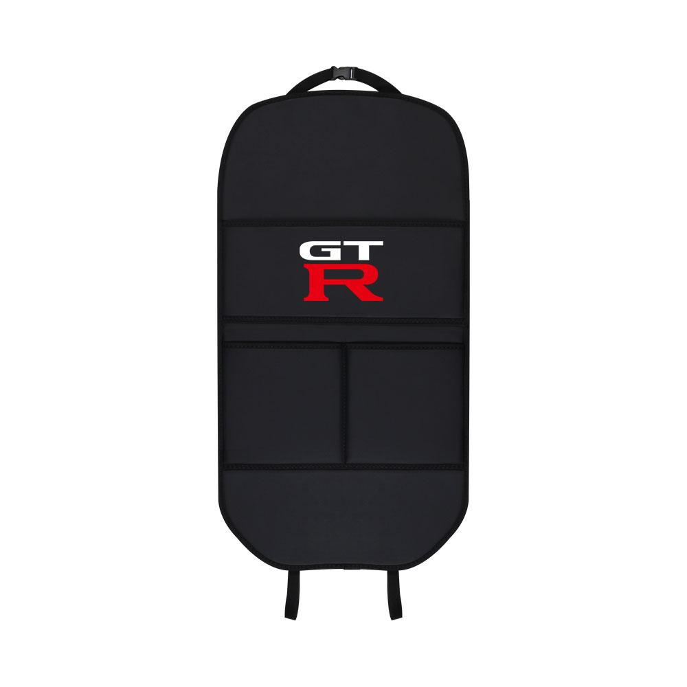 Car Seat Back Protector Organizer Travel Stowing Tidying Storage Bag For Nissan Nismo Tiida GTR 240SX Qashqai J10 Wheel Hubcap