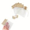 30 Pack Elegant Organza Burlap Drawstring Favor Bags for Jewelry Candy Gifts Party Mesh Pouches Favors Weddings Birthday Parties
