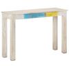 Day and Night - Day and Night White Rough Mango Wood Console Table 115x35x77 Cm