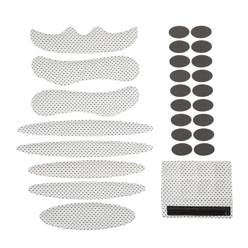 

1Set Universal Bike/Motorcycle Helmet Inner Padding Kit Lining Sponge Pad Bicycle Replacement Helmet Pads Set With Insect Net сірий колір