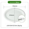 Biodegradable Oval Sugarcane Plates: Eco-friendly Disposable Tableware for Parties
