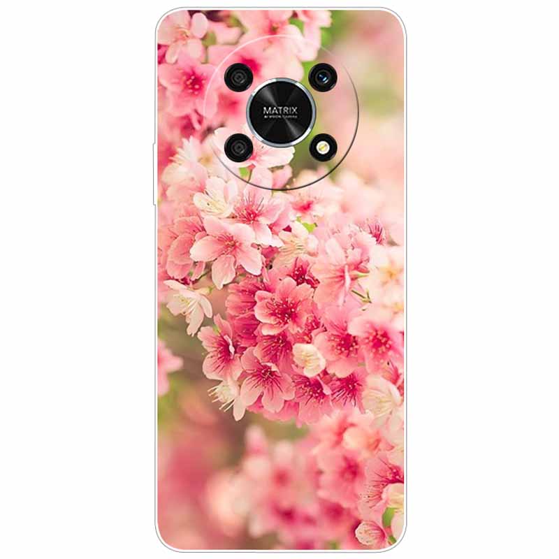 

For Honor Magic4 Lite 5G Case Print Cute TPU Soft Silicone Clear Funda for Huawei Honor Magic 4 Lite 5G Phone Case Bumper Cat Magic4 Lite 5G