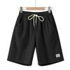 Men'S Straight Work Pants Fashionable And Casual Drawstring Shorts