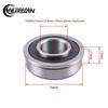 Bearing F6202 F6202RS F6202-16-2RS 13x35x11MM Flange ABEC-1 Miniature Deep Groove Garden Trolley Ball Sealed Wheelbarrow Bearing