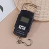 1Pc Black 50Kg Portable Electronic Portable Luggage Scale Lcd Digital Display Screen Express Delivery Scale Hook Mini Scale