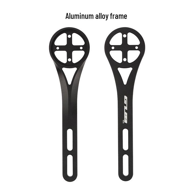 GUB 658 Carbon Fiber Integrated Handlebar with Aluminum Alloy Bike Computer Mount for Garmin, Bryton, and WAHOO. One Size