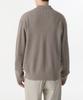 Musinsa Standard Cotton Collared Knit Zip-Up [Taupe]