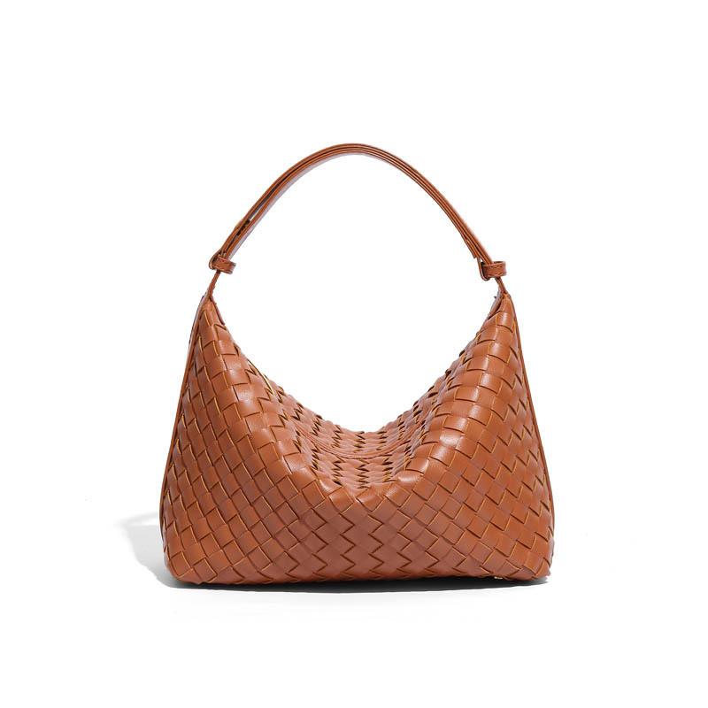Crossbody Speed Hair Hand-Woven Fashion Handbag Simple Trend Women'S Shoulder Underarm Women'S Bag