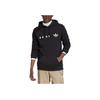 Adidas Originals Trefoil Logo Round Neck Pullover Hoodie Men Tops Black HK2761