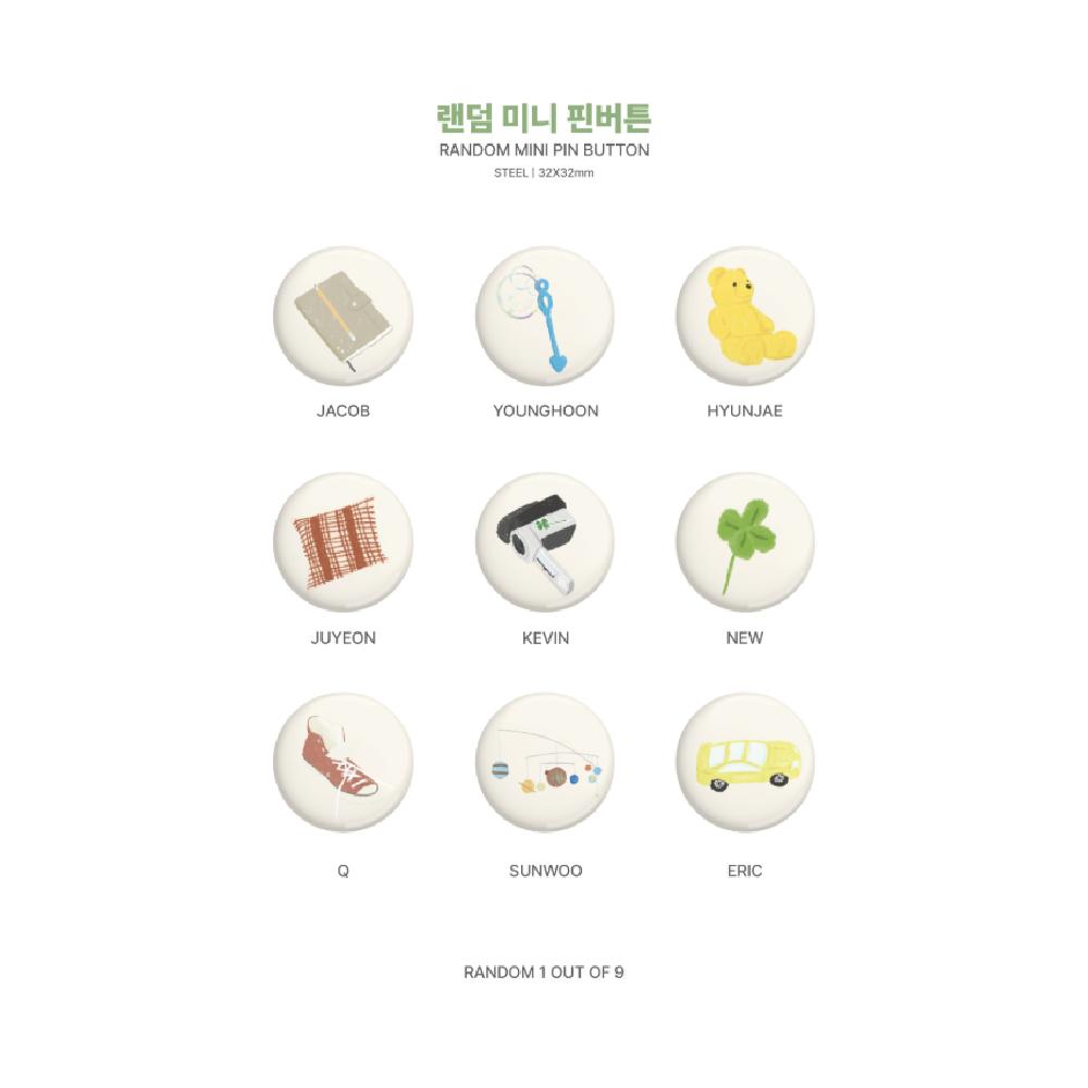 2025 THE BOYZ POP-UP Lucky Little Things Random Mini Pin Button