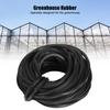 Schwarzes Gewächshaus-Gummistreifenkabel, Gewächshauszubehör, Zubehör für die Glasversiegelung, 10 m