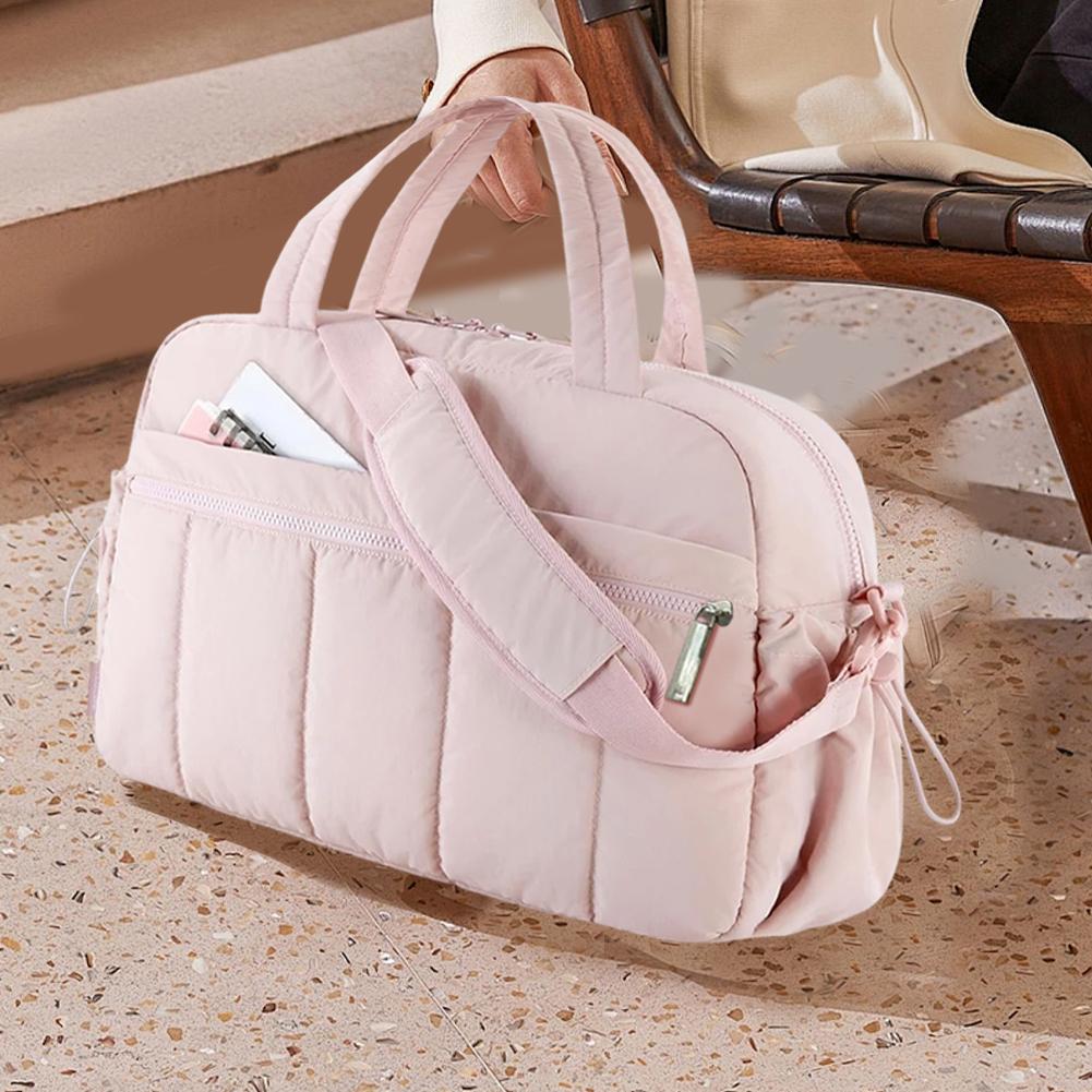 Women Travel Duffel Bag with Wet Pocket Gym Tote Bag Large Capacity Carry-On Luggage Bag Outdoor Travel Hiking Carry Bag