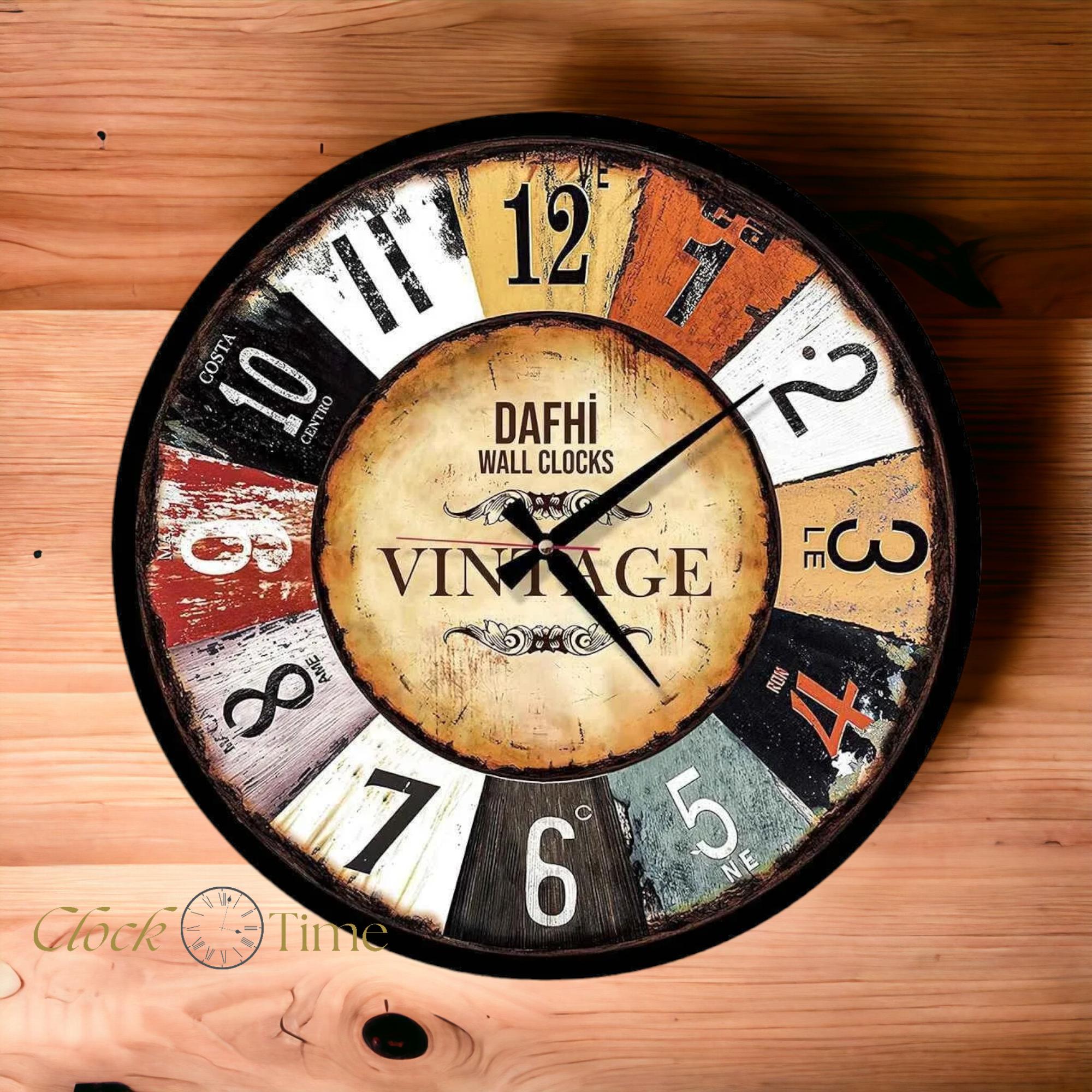 

Декоративные деревянные настенные часы 35x35 см