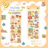Cute Cartoon Kapibala Stickers Ins Korean Guben Hand Account DIY Decoration Stickers Creative Stickers