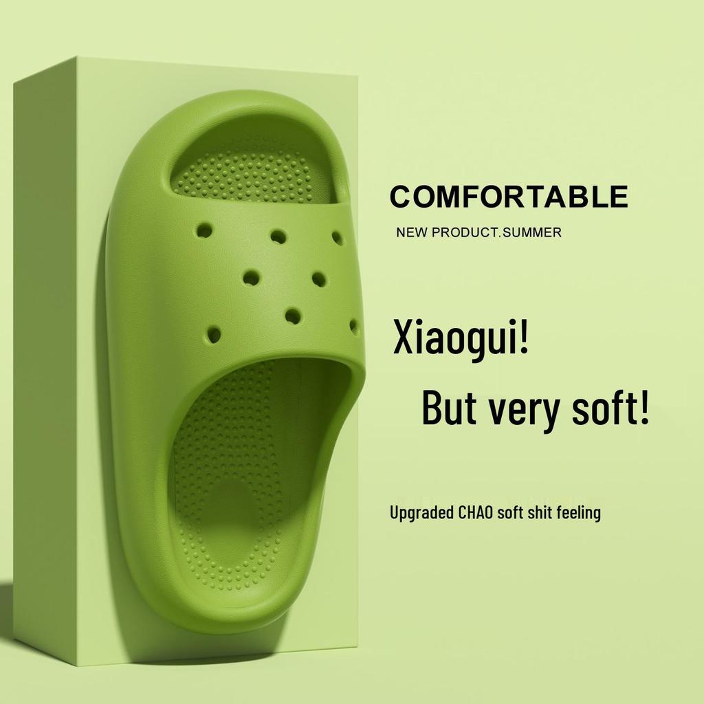 Boys' and Girls' Thick-Soled Slippers, Summer Parent-Child Style for Home and Bath, Medium To Large Sizes