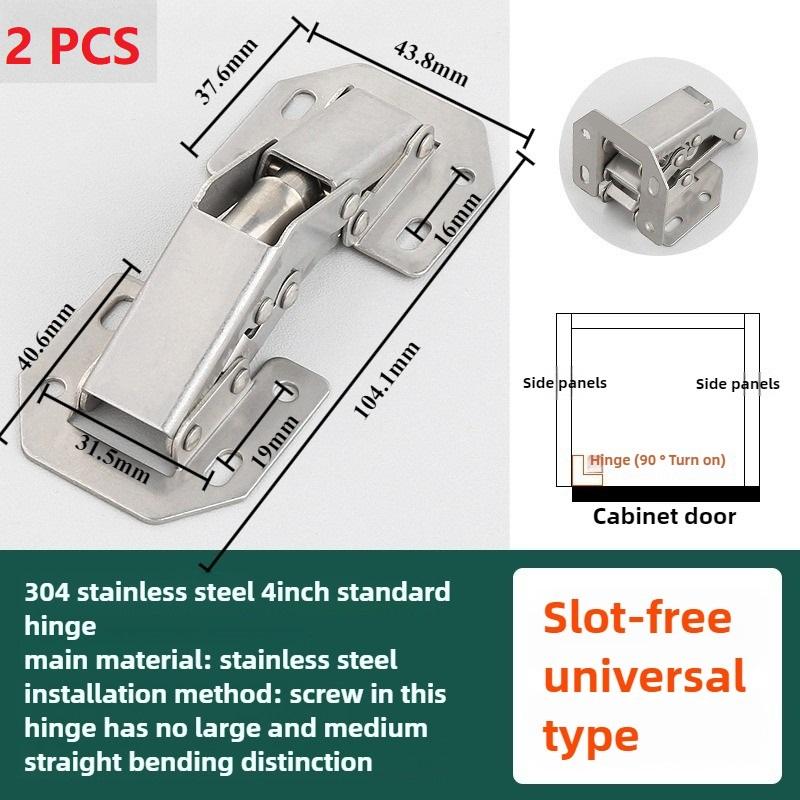 NORMAL Cabinet Hinge 90/150/170 Degree No-Drilling Hole Cupboard Door Hydraulic Hinges Soft Close With Screws Furniture Hardware