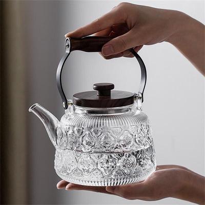 ZISIZ High Borosilicate Glass Teapot