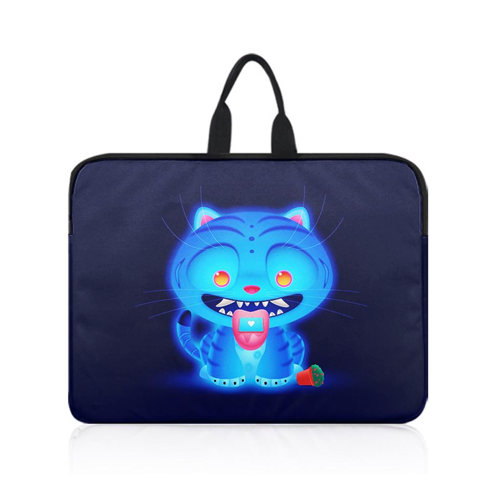 Cute Cartoon Peripheral Laptop Bag, Dirt Resistant