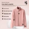 Clearance: German Fleece Velvet-Lined Stand Collar Jacket, 450g, Warm for Autumn/Winter