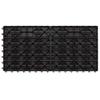 Carreaux de terrasse vidaXL - Marron foncé - WPC - 60x30 cm - 1,08 m²