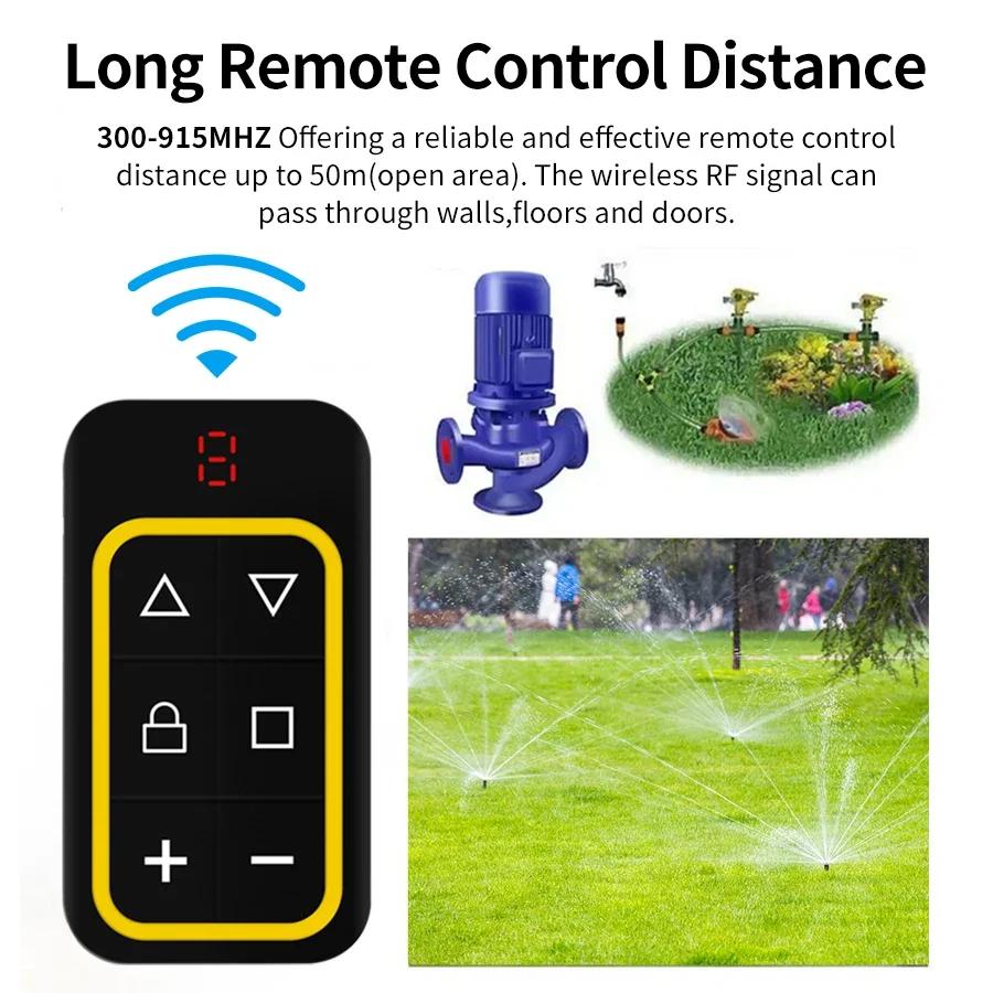 Télécommande de porte de garage multifréquence 300-915MHZ Copieur duplicateur 433mhz 868mhz Télécommande de porte de garage rechargeable