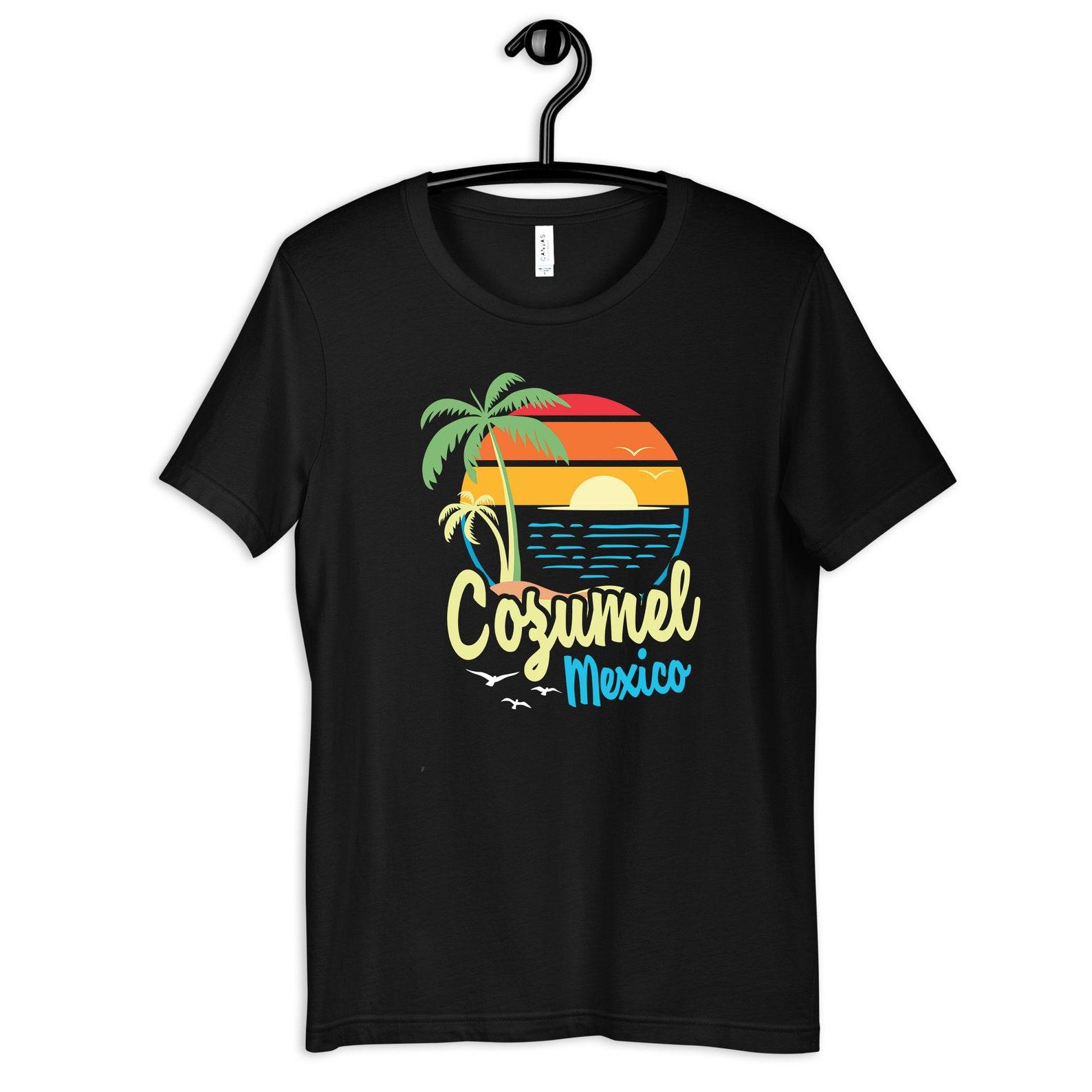 Cozumel Mexico T-Shirt, Vacation Tee, BeachT-shirt, Dive T-shirt, Tropical Tank Top, Kids Sea Wear, Souvenir L