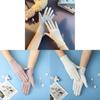 Summer Breathable Sun Protection Cotton Gloves For Cycling And Driving Women