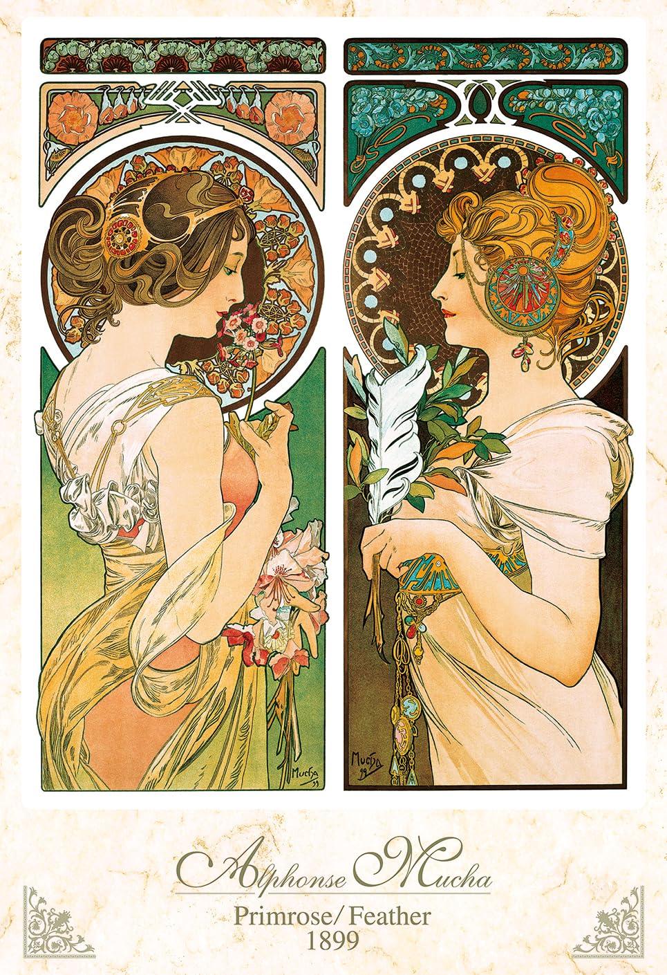 

Epoch 1053 Super Small Piece Jigsaw World Includes and Score Ticket Puzzle, Illustration/Art, Paintings, Primrose/Feather (26x38cm), 31-016, Glue,