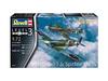 Revell 1/72 Scale German Air Force Messerschmitt Bf109G-10 Vs. Royal Air Force Spitfire Mk.V Battle Set, Plastic Model Kit 03710