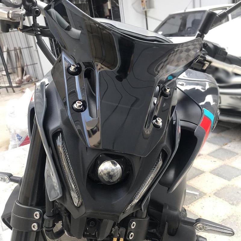 Motorcycle Accessories Front Screen Windscreen Windshield Deflector Protector For YAMAHA MT09 FZ09 MT-09 SP 2021 2022 2023 MT 09