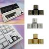 Premium Zinc Alloy Metal Keycaps CNC Laser Etched Customization Keycap for Mechanical Keyboards WASD Directions Keycaps