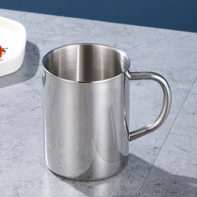 220ml Drinking Portable Stainless Steel Double Wall Mug Travel Camping Mugs Coffee Tea Milk Cup