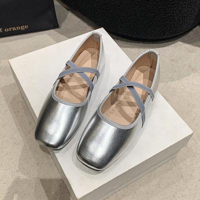 Fashion 2024 Autumn New Design Ballet Shoes Elegant Comfortable Soft Flat Women's Shoes Mary Jane Loafers Women Flats