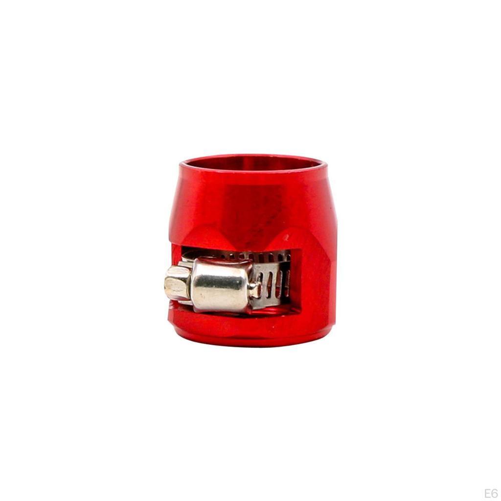 4Pcs Hose Finisher Clamps Oil Water Line Clip Professional Aluminum Alloy Car Accessories Pipe