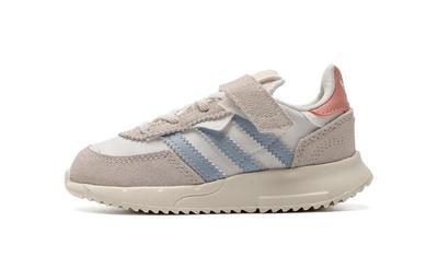 Originals Retropy F2 Cushioning, Wear Resistant Low Top Toddler Shoes White Brown Infant And Toddler IG0751