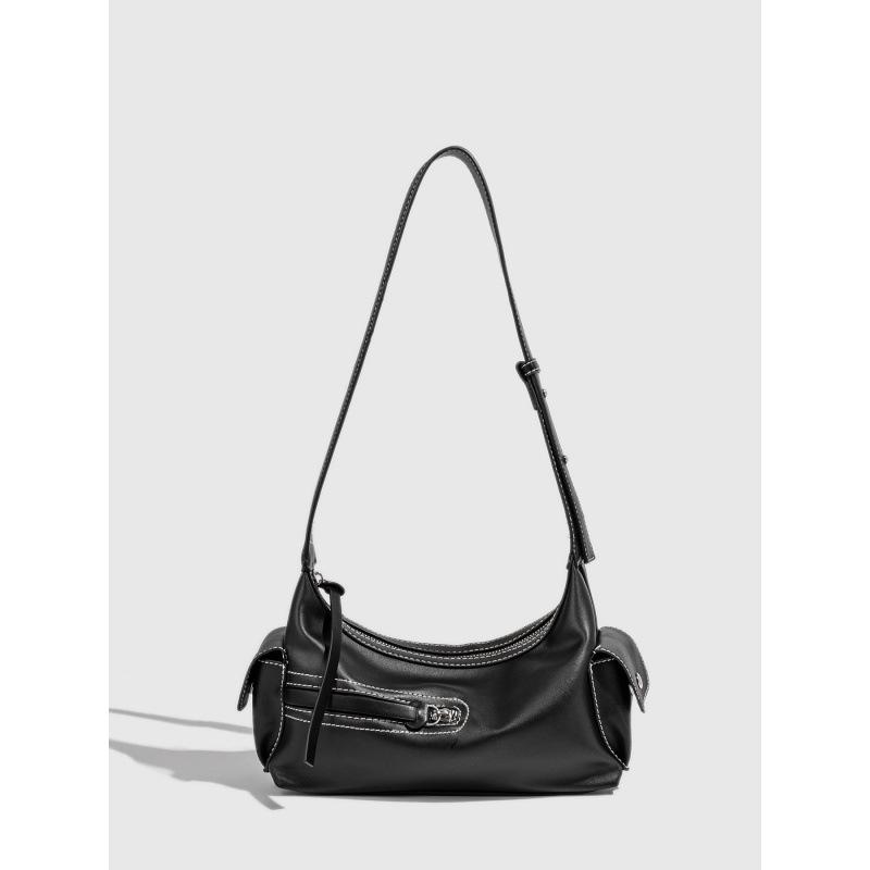 Niche design Cool drag Spice girl armpit bag, locomotive bag, women's 2025 new retro premium sweet wine lunch box bag