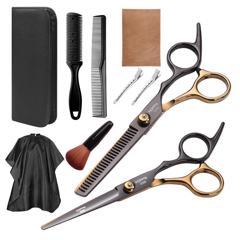 Stainless Steel Hairdressing Scissors & Thinning Shears Set for Cutting and Styling