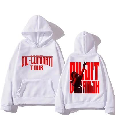 Dil-Luminati Tour 2024 Diljit Dosanjh Hoodie for Autumn Winter Rock Heavy Metal Sweatshirt Unisex Fleece Clothes Vintage Hoody