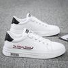 Casual Sneakers - Breathable White Canvas Shoes for Men Women, Lightweight Slip-On Walking Shoes, Comfortable Lace-Up Fashion Sneakers