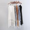 2025 Summer Irregular Hem Spray Paint Strappy Dress for Travel Photography