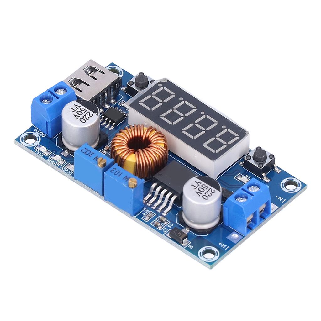 Netzteil Abwärtsmodul Konstantstrom-Spannungswandlerplatine mit USB-Schnittstelle 5A