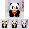 Panda Plush Toy With Super Soft Short Plush For Kids Birthday Gift And Collectors Item