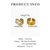High Quality Alloy Ring With Wrinkle And Hollow Features Enhanced By White Drip Oil For A Sophisticated Touch
