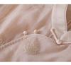 Summer Double-Layer Zen Tea Ceremony Women's Floral A-line Dress