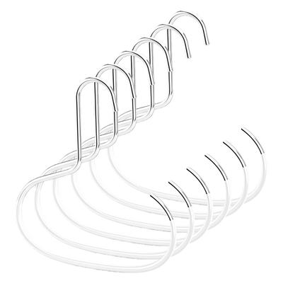Metal Hanging Hooks with Versatile Storage Circle Ring Hat Hanger Multifunctional for Kitchen Office Bathroom Bedroom