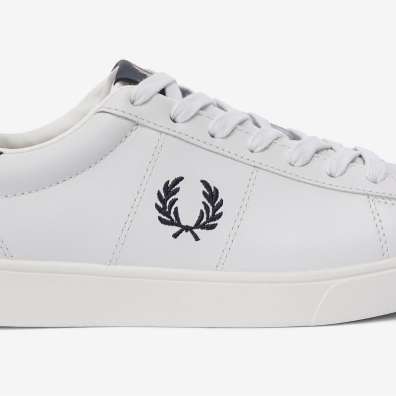 Fred Perry Unisex Leather Sneakers New Spencer Sfpu2414334 254