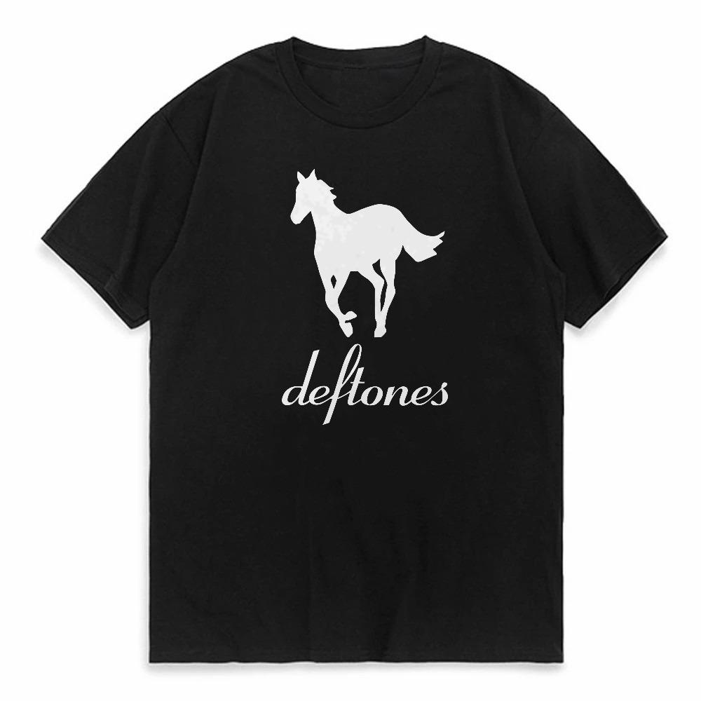

Deftones Rock Band Printed Tshirt Women Men Streetwear Short Sleeve Top Summer Vintage Retro Casual Loose ONeck tshirt 4XL