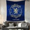 Custom Chelsea F.C Wall Hanging Printed Fabric Blanket Decorative Tapestries for Bedroom Living Room Home Decor